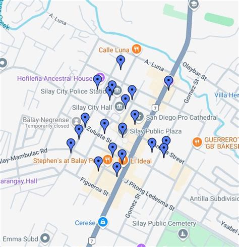 google map silay city|Google.